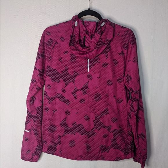 Nike Running Windbreaker Pink Floral - Picture 3 of 4